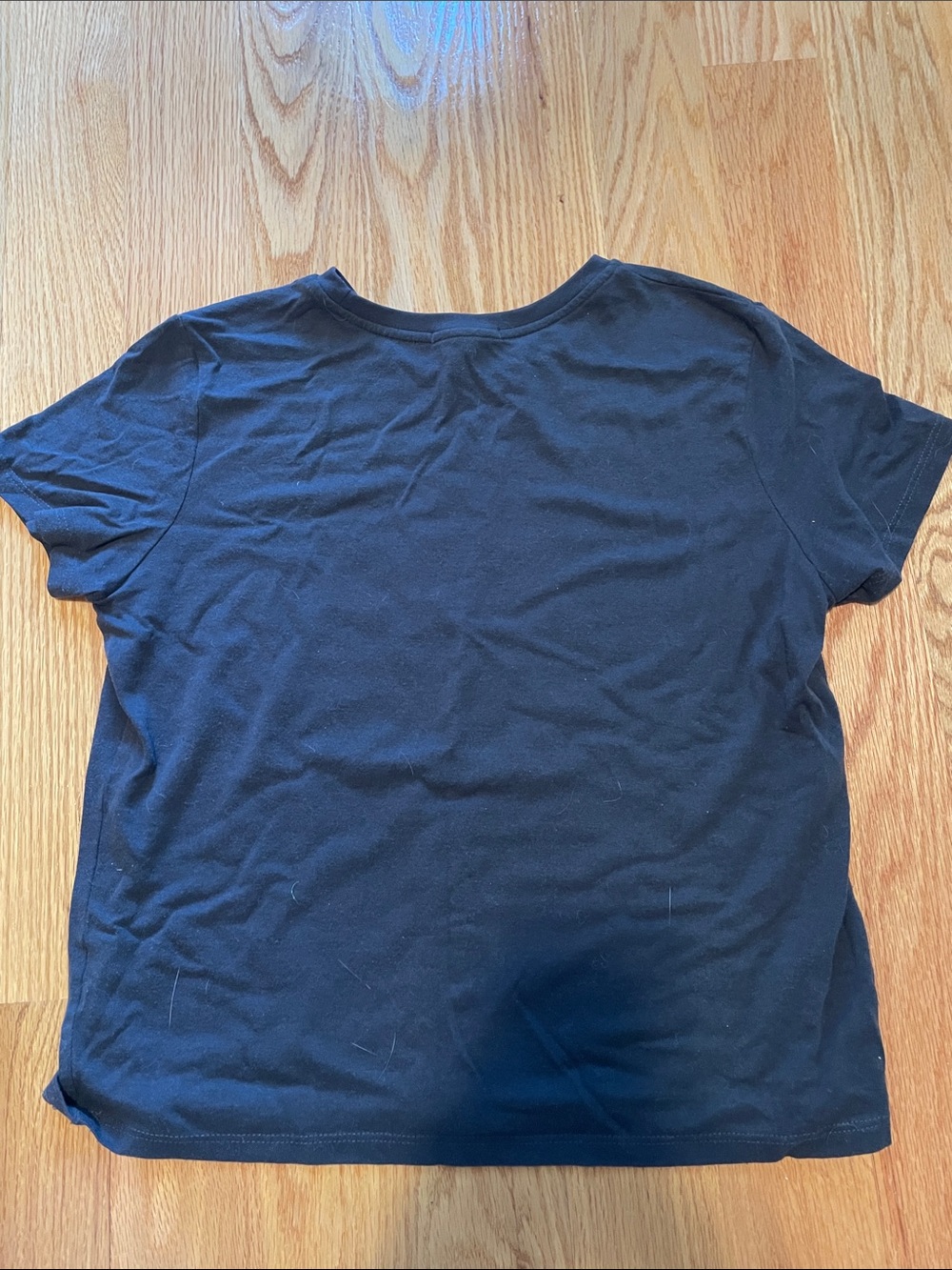 Black Short Sleeve Sunny Tee - Picture 2 of 2